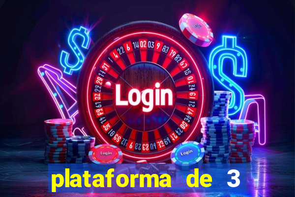 plataforma de 3 reais tigre